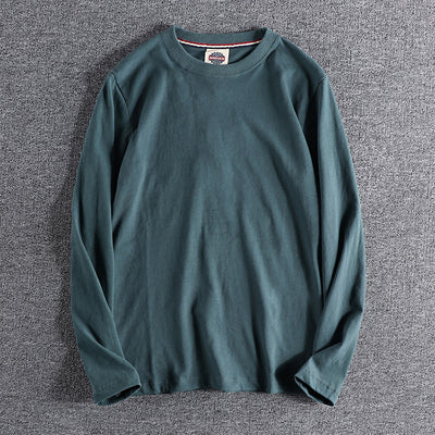 Sudadera Básica Teñida Lavada de Color Sólido - Image 21