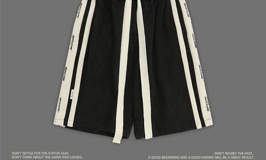 Shorts Deportivos Suede Sueltos para Niños - Estilo Trendy - Image 10