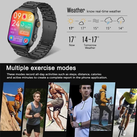 Reloj Inteligente Multifuncional con Llamadas por Bluetooth - Image 3