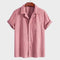 Camisa Casual de Hombre en Colores Sólidos
