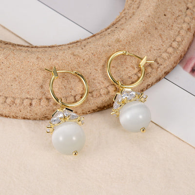 Aretes de Mariposa con Ópalo para Mujer - Image 11