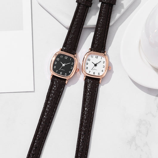 Reloj para Mujer en Acero Inoxidable con Correa de Cuero Sintético - Image 10