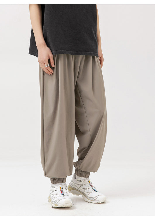 Pantalones Drapeados con Efecto Fresco y Encaje Trendy - Image 22