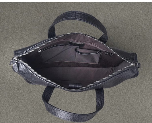 Bolso Ejecutivo de Cuero Grueso para Hombre - Image 22