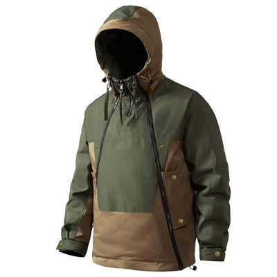 Chaqueta Funcional Americana con Capucha y Doble Cierre - Image 2