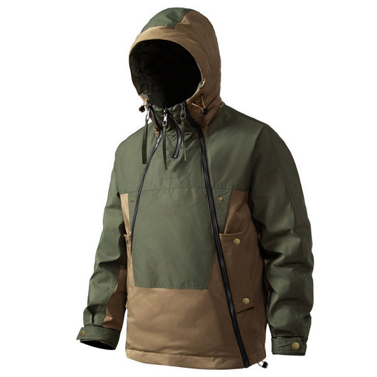Chaqueta Funcional Americana con Capucha y Doble Cierre - Image 2