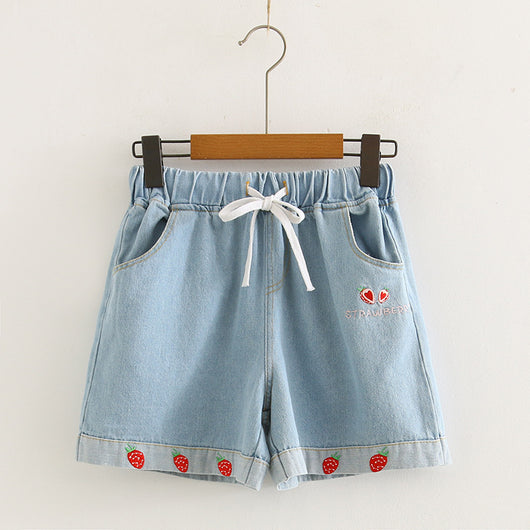 Jeans Anchos Fresa para Mujer - Corte Holgado y Moderno - Image 22