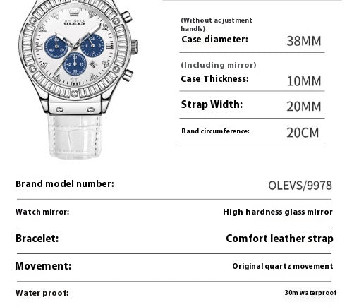 Reloj de Cuarzo Olevs Fashion - Diseño Elegante y Moderno - Image 7