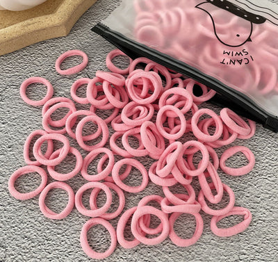 Set de 100 Bandas Elásticas Infantiles sin Tirones - Colores Pastel Suave - Image 19
