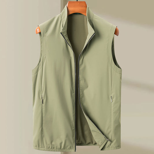 Chaleco Casual para Hombre Elegante y Cómodo con Cuello de Pie - Image 2