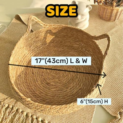 Cama Tejida para Gatos con Cojín Suave - Casa de Paja Ecológica Hecha a Mano - Image 11
