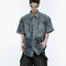 Chaqueta Denim Corta Estilo Retro Desgastado