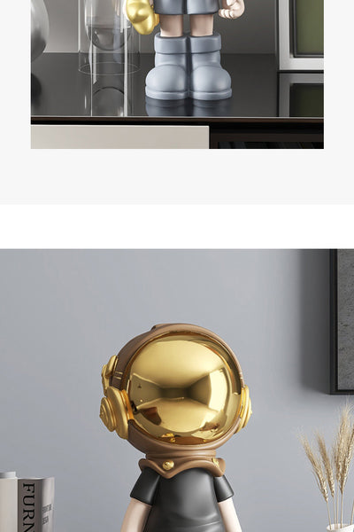 Decoración Astronauta Creativa para Mueble TV y Sala de Estar - Image 11