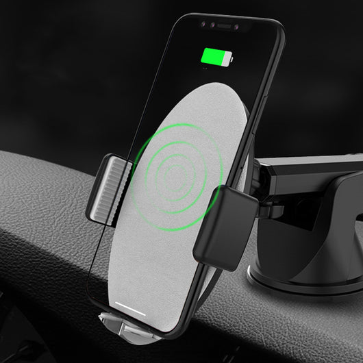 Cargador Inalámbrico para Auto con Soporte Creativo - Image 15