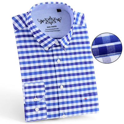 Camisa Casual de Botones Cuello Clásico Colores Sólidos - Image 18