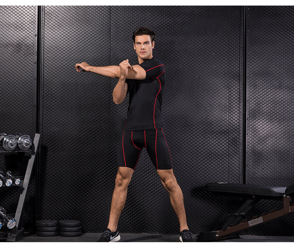 Ropa de Entrenamiento Ajustada de Secado Rápido para Fitness