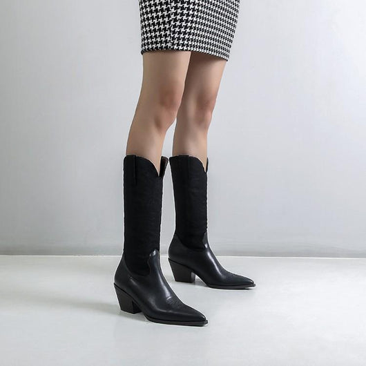 Botas Vaqueras Bordadas Netflix para Mujer - Image 11