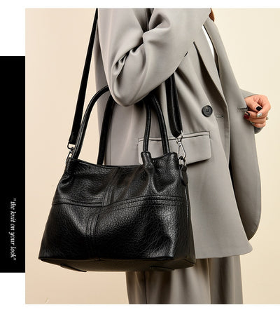Bolso Tote de Cuero Suave para Mujer - Bolsa Mensajero Profesional - Image 28