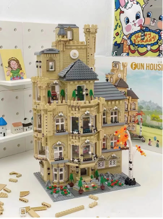 Castillo de Puzzle 3D para Niños - Juguete Educativo Armable - Image 11