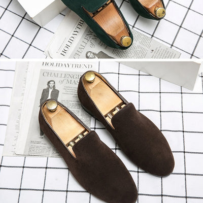 Zapatos de Cuero Británico Mate Gommino para Hombre - Image 10
