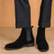 Zapatos Casuales Británicos con Elástico y Cordones para Hombre