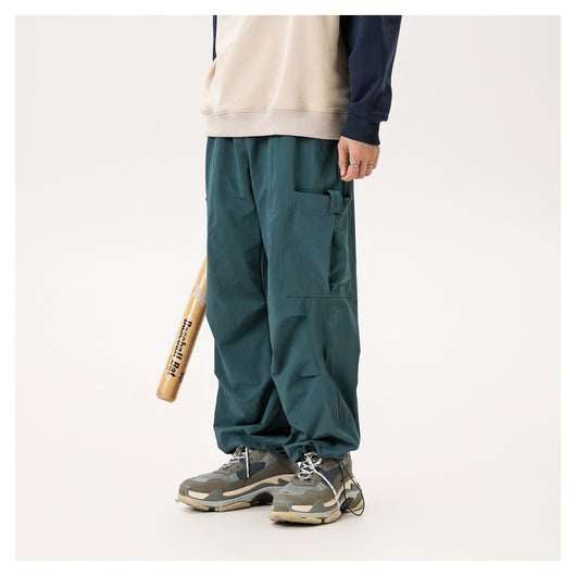 Pantalones Cargo Rectos Holgados para Hombre - Image 20