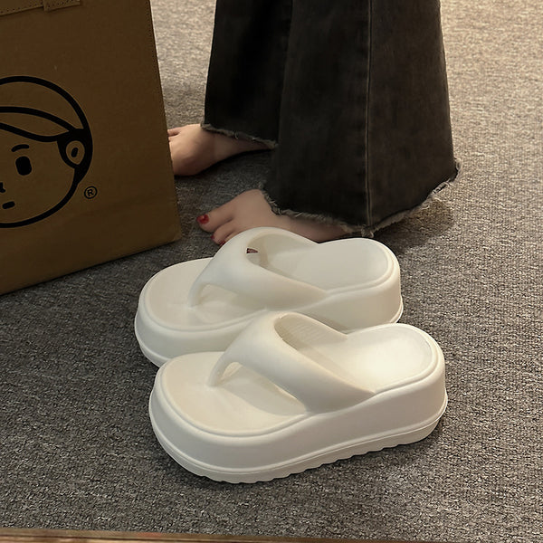Pantuflas Ortopédicas de Suela Gruesa para Mujer - Comodidad de Verano