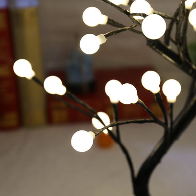 Lámpara Nocturna Árbol Esfera con Estrella LED - Image 5