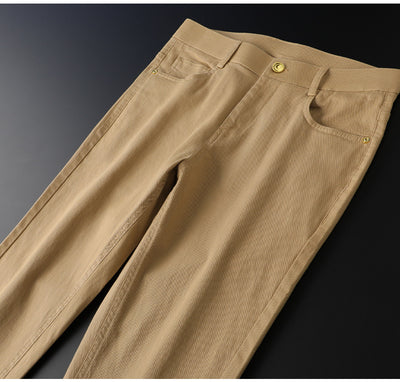 Pantalones de Negocios Slim Fit Algodón Transpirable Premium - Image 17