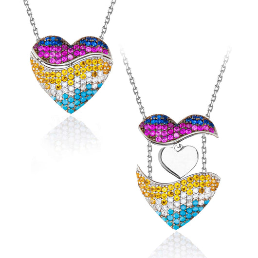 Collar Corazón para Mujer - Pendiente Corazón Elegante - Image 5
