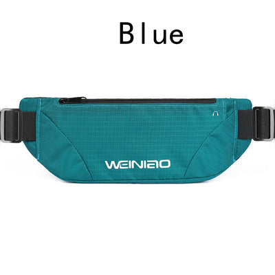 Riñonera Deportiva Impermeable Ultra Delgada con Patrón Cuadros - Image 5