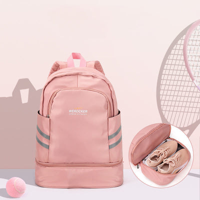 Mochila Portátil con Compartimentos Secos y Húmedos para Mujer