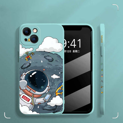 Funda TPU Cubo Rubik con Astronauta Lateral - Image 8