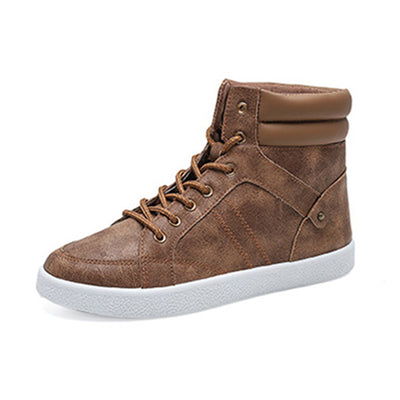 Botas de Cuero All Match Caña Alta - Estilo Urbano - Image 3