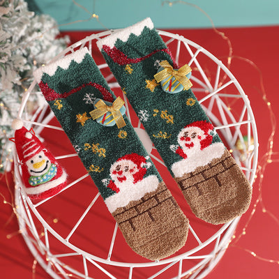Calcetines Cálidos para Bebé y Papá sin Talón - Image 7