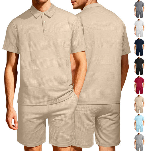 Conjunto Deportivo Hombre Jacquard Suelta Comodidad Total - Image 3