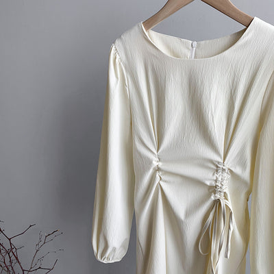 Falda Larga Coreana Retro con Cintura Ajustada - Estilo Francés Elegante - Image 24