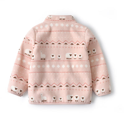Chaqueta Polar Infantil con Diseño de Animales - Manga Larga Ligera - Image 5