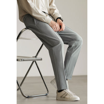 Pantalones de Vestir Ejecutivos Dos Tonos Resistentes a Arrugas - Image 4