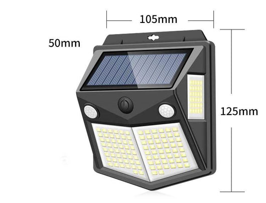Lámpara Solar LED Dual Sensor para Villa y Jardín Exterior Impermeable - Image 9