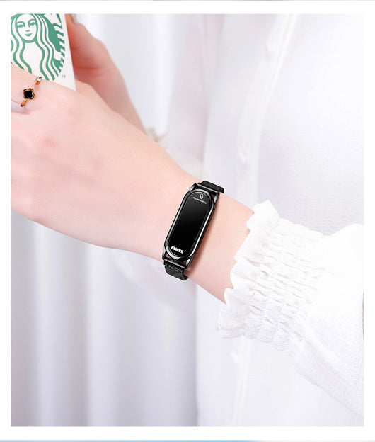 Reloj Inteligente de Pareja con Pantalla Táctil y Pulsera Magnética - Image 4