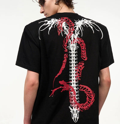 Remera Acolchada Rivet Backbone Spirit Snake Manga Corta - Image 4