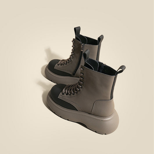 Botas de Suela Gruesa British Wind Mist - Comodidad y Estilo - Image 5