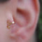 United States 14K Gold-Plated Non-fading, Non-Pierced Dorado Earrings