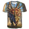 Camiseta Infantil de Dinosaurios - Manga Corta Casual