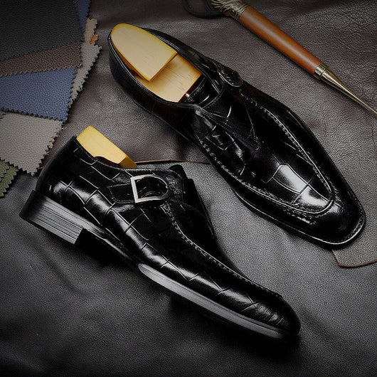 Zapatos Elegantes de Punta Afilada para Hombre - Image 14