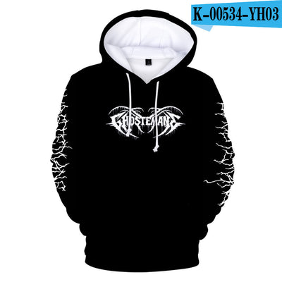 Sudadera con Capucha 3D Estampado Digital Rapero - Modelo Otoño Invierno - Image 13