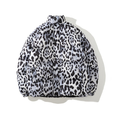 Chaqueta Acolchada Oversize con Bloques de Color - Algodón para Hombre y Mujer - Image 10