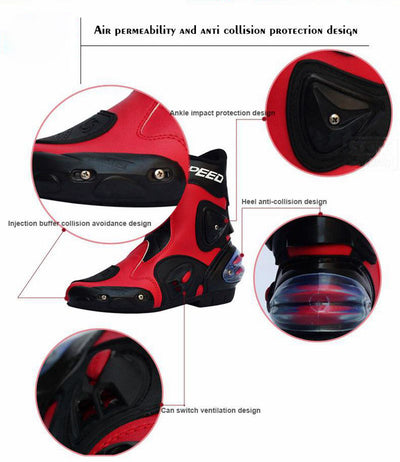 Botas Ciclistas Antideslizantes con Protección de Impacto - Image 16