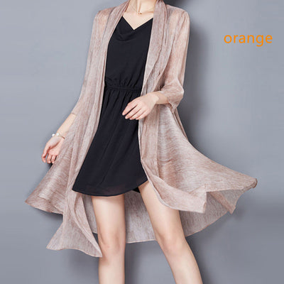 Cardigan Protección Solar Transpirable - Blusa Fresca Ideal para Aire Acondicionado - Image 3